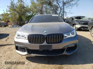 2019 BMW 7 Series 750i xDrive with VIN WBA7F2C50KB239939, listed as a Copart auction lot 71410423 with 52,428 mi miles. Bid and sale history available at carsss.com. Image 5.