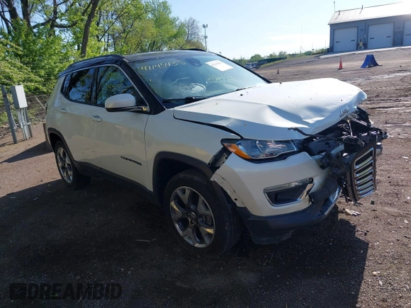 2021 Jeep Compass Limited z VIN 3C4NJDCB6MT536712, wystawiony jako IAAI lot #42145435 z przebiegiem 24 960 mil mil oraz . Historia ofert i sprzedaży dostępna na DreamBid. Obrazek 1.