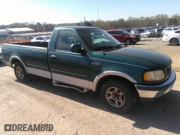 1997 Ford F-150 with VIN 1FTDF1769VNB76555, listed as a IAAI auction lot 41877502 with 322,877 mi miles and . Bid and sale history available at DreamBid. Image 1.