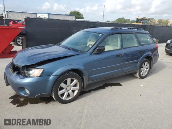 2006 Subaru Legacy Outback with VIN 4S4BP61C467352218, listed as a Copart auction lot 60856035 with 133,643 mi miles and Non repairable. Bid and sale history available at DreamBid. Image 1.