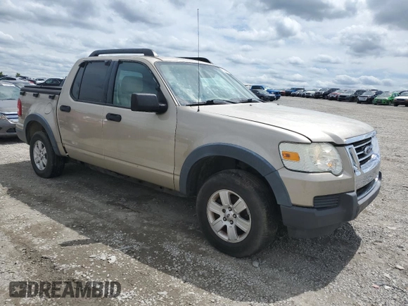 2007 Ford Explorer Sport Trac XLT with VIN 1FMEU51K37UB42252, listed as a Copart auction lot 53814115 with 194,133 mi miles and Salvage title. Bid and sale history available at DreamBid. Image 4.