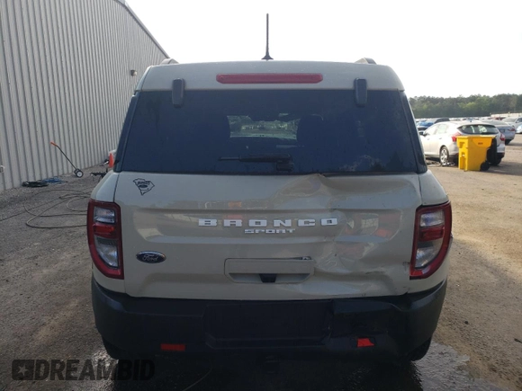 2024 Ford Bronco Sport Big Bend z VIN 3FMCR9B6XRRF54471, wystawiony jako Copart lot #54751625 z przebiegiem 1 478 mil mil oraz Szkoda całkowita • Salvage title. Historia ofert i sprzedaży dostępna na DreamBid. Obrazek 6.