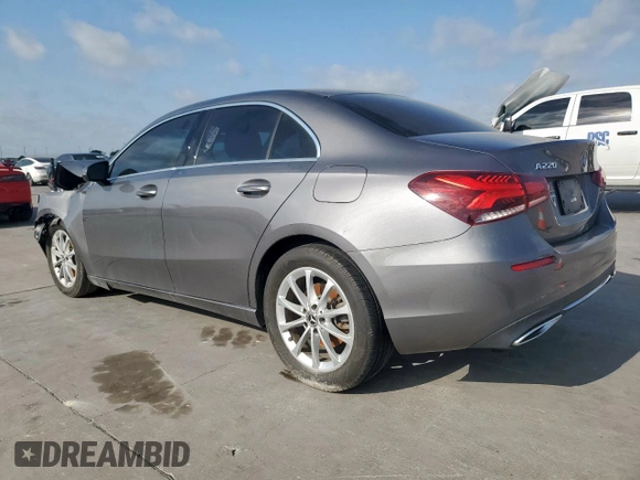 2020 Mercedes-Benz A 220 with VIN W1K3G4EB3LJ207870, listed as a Copart auction lot 53585285 with 85,673 mi miles and Clean Title. Bid and sale history available at DreamBid. Image 2.