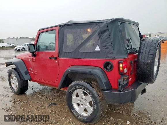 2008 Jeep Wrangler X z VIN 1J4FA24188L650933, wystawiony jako Copart lot #60603225 z przebiegiem 121 682 mil mil oraz Szkoda całkowita • Salvage title. Historia ofert i sprzedaży dostępna na DreamBid. Obrazek 2.