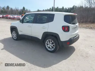 2023 Jeep Renegade Upland with VIN ZACNJDB19PPP67153, listed as a IAAI auction lot 42058104 with 26,173 mi miles. Bid and sale history available at carsss.com. Image 3.