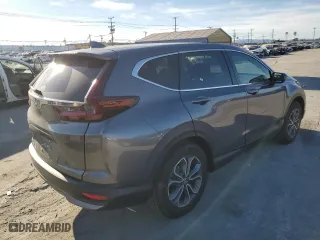 2021 Honda CR-V EX-L with VIN 7FARW1H89ME022127, listed as a Copart auction lot 46645595 with 25,001 mi miles and Salvage Title. Bid and sale history available at carsss.com. Image 3.