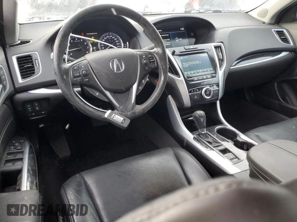 2019 Acura TLX w/Technology Pkg with VIN 19UUB1F59KA800248, listed as a Copart auction lot 87273634 with 123,808 mi miles and Clean Title. Bid and sale history available at carsss.com. Image 8.
