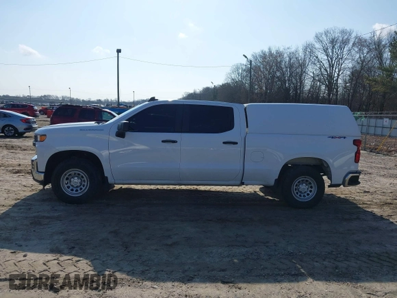 2021 Chevrolet Silverado 1500 Work Truck with VIN 1GCUYAEF6MZ123347, listed as a IAAI auction lot 41396309 with 120,729 mi miles and . Bid and sale history available at DreamBid. Image 14.