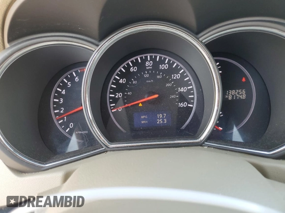 2012 Nissan Murano LE с VIN JN8AZ1MW5CW233523, выставлен на аукционе Copart как лот 59298145 с пробегом 138 256 миль миль и Списание • Salvage title. История ставок и продаж доступна на DreamBid. Изображение 9.