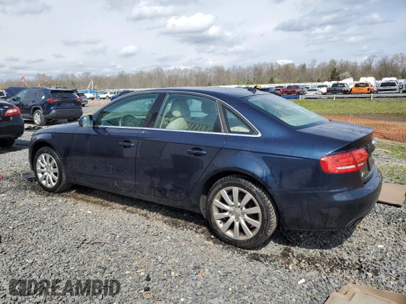 2010 Audi A4 2.0T Premium Plus with VIN WAUFFAFL2AN058032, listed as a Copart auction lot 52121865 with 172,051 mi miles and Salvage Title. Bid and sale history available at carsss.com. Image 2.