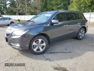 2016 Acura MDX z VIN 5FRYD4H2XGB013112, wystawiony jako Copart lot #51638985 z przebiegiem 46 769 mil mil oraz Szkoda całkowita • Salvage title. Historia ofert i sprzedaży dostępna na DreamBid. Obrazek 1.