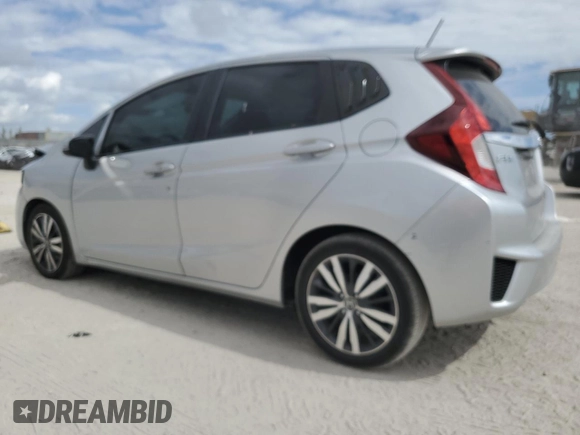 2015 Honda Fit EX-L with VIN 3HGGK5H81FM705493, listed as a Copart auction lot 44990535 with 105,121 mi miles and Salvage Title. Bid and sale history available at carsss.com. Image 2.