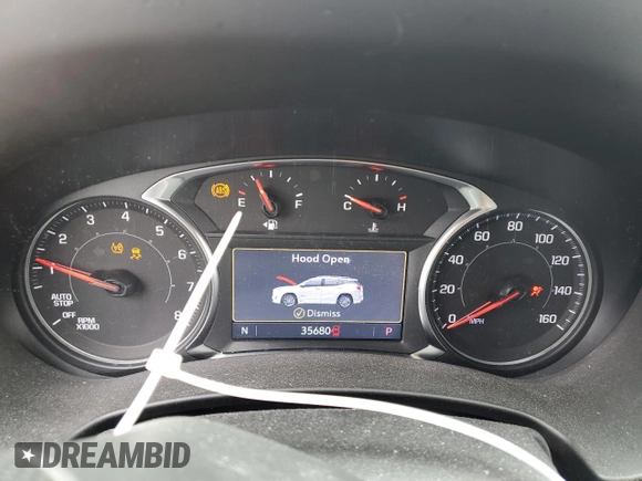 2022 GMC Terrain SLE z VIN 3GKALTEV1NL313378, wystawiony jako Copart lot #55805755 z przebiegiem 35 680 mil mil oraz Szkoda całkowita • Salvage title. Historia ofert i sprzedaży dostępna na DreamBid. Obrazek 9.