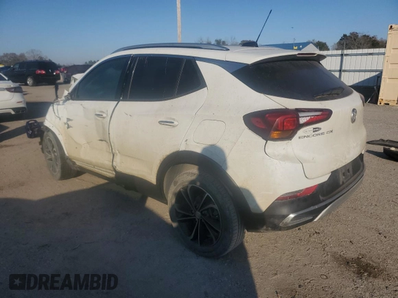 2021 Buick Encore GX Essence z VIN KL4MMFSL0MB179306, wystawiony jako Copart lot #87727245 z przebiegiem 70 332 mil mil oraz Nie do naprawy • Non repairable. Historia ofert i sprzedaży dostępna na DreamBid. Obrazek 2.
