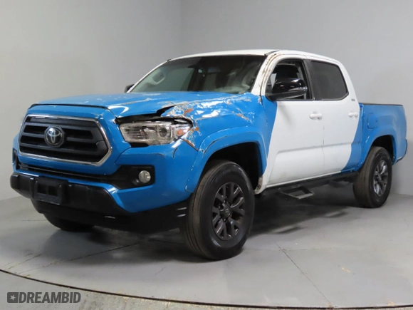 2023 Toyota Tacoma 2WD SR5 with VIN 3TMAZ5CN1PM200889, listed as a Copart auction lot 50223785 with 35,472 mi miles and Salvage Title. Bid and sale history available at carsss.com. Image 2.