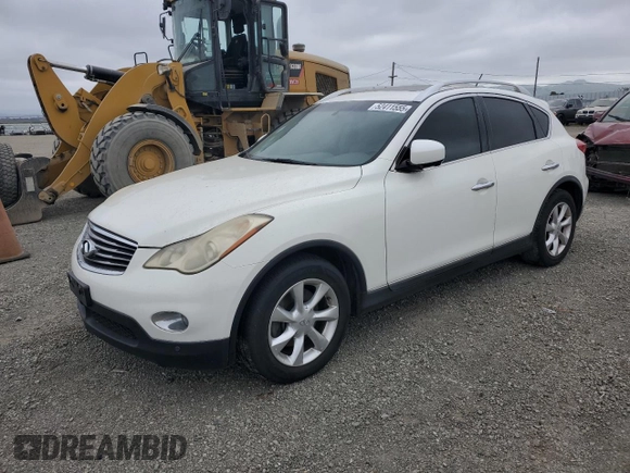 2010 Infiniti EX Journey with VIN JN1AJ0HP4AM702726, listed as a Copart auction lot 52411555 with 144,488 mi miles and Clean Title. Bid and sale history available at carsss.com. Image 1.