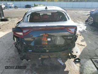 2020 Kia Stinger GT1 with VIN KNAE45LC1L6077634, listed as a Copart auction lot 76569584 with 22,359 mi miles and Salvage Title. Bid and sale history available at DreamBid. Image 6.