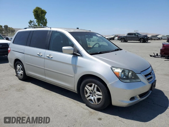 2007 Honda Odyssey EX with VIN 5FNRL38427B455323, listed as a Copart auction lot 63161995 with 149,377 mi miles and Clean title. Bid and sale history available at DreamBid. Image 4.