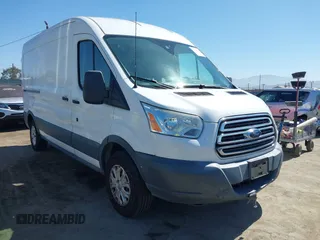2015 Ford Transit Cargo with VIN 1FTNE2CM4FKA07886, listed as a IAAI auction lot 42446968 with 124,632 mi miles and . Bid and sale history available at DreamBid. Image 1.