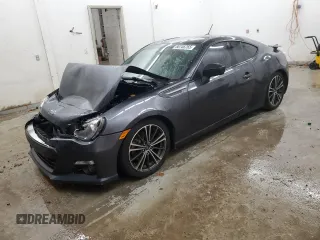 2014 Subaru BRZ Limited with VIN JF1ZCAC16E8605163, listed as a Copart auction lot 88746765 with 81,834 mi miles and Salvage Title. Bid and sale history available at carsss.com. Image 1.