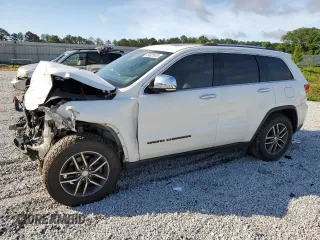 2017 Jeep Grand Cherokee Limited with VIN 1C4RJEBG2HC628390, listed as a Copart auction lot 59921975 with 120,071 mi miles and Salvage title. Bid and sale history available at DreamBid. Image 1.