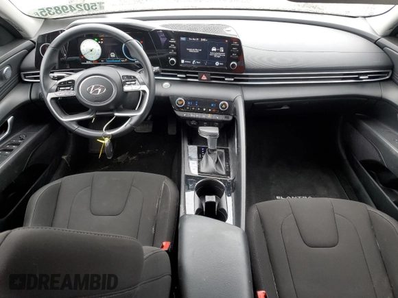 2021 Hyundai Elantra SEL with VIN KMHLN4AG2MU138439, listed as a Copart auction lot 50249835 with 26,552 mi miles and Salvage Title. Bid and sale history available at carsss.com. Image 8.