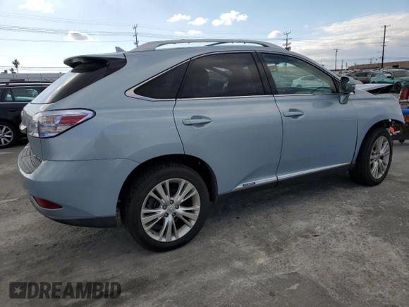 2011 Lexus RX with VIN JTJBC1BA4B2420697, listed as a Copart auction lot 43733975 with 116,160 mi miles and Salvage Title. Bid and sale history available at carsss.com. Image 3.