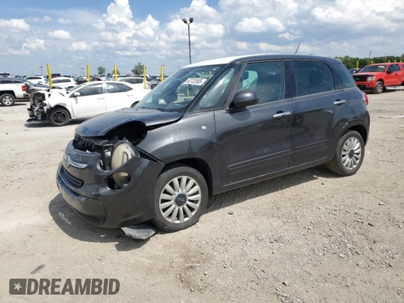 2015 FIAT 500L Easy with VIN ZFBCFABH7FZ030382, listed as a Copart auction lot 62732905 with 88,945 mi miles and Salvage title. Bid and sale history available at DreamBid. Image 1.