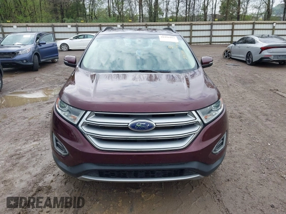 2017 Ford Edge SEL with VIN 2FMPK3J82HBB02226, listed as a IAAI auction lot 41991957 with 62,822 mi miles. Bid and sale history available at carsss.com. Image 12.