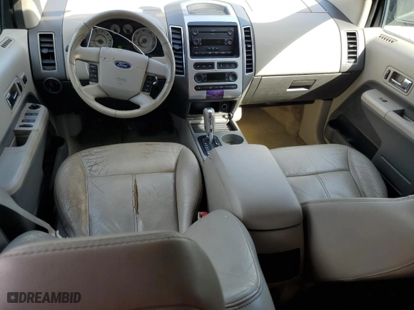 2007 Ford Edge SEL with VIN 2FMDK38C47BA63683, listed as a Copart auction lot 46981165 with 182,661 mi miles and Salvage Title. Bid and sale history available at carsss.com. Image 8.