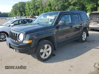 2014 Jeep Patriot Latitude with VIN 1C4NJRFB8ED717276, listed as a Copart auction lot 62717775 with 108,933 mi miles and Salvage title. Bid and sale history available at DreamBid. Image 1.