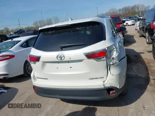 2016 Toyota Highlander Limited with VIN 5TDDKRFH5GS337705, listed as a IAAI auction lot 42037983 with 79,149 mi miles and . Bid and sale history available at DreamBid. Image 16.