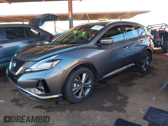 2019 Nissan Murano S with VIN 5N1AZ2MS9KN108121, listed as a IAAI auction lot 41880645 with 65,315 mi miles. Bid and sale history available at carsss.com. Image 2.