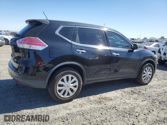 2015 Nissan Rogue S with VIN KNMAT2MT7FP578544, listed as a Copart auction lot 48257265 with 209,632 mi miles and Salvage Title. Bid and sale history available at DreamBid. Image 3.