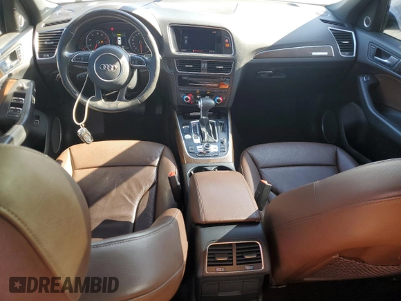 2015 Audi Q5 Premium Plus with VIN WA1DGAFP9FA137877, listed as a Copart auction lot 54795985 with 98,775 mi miles and Salvage title. Bid and sale history available at DreamBid. Image 8.
