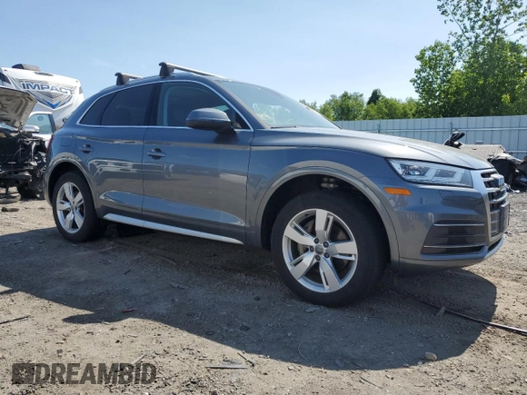 2018 Audi Q5 Premium Plus z VIN WA1BNAFY4J2068976, wystawiony jako Copart lot #59005005 z przebiegiem 121 247 mil mil oraz Szkoda całkowita • Salvage title. Historia ofert i sprzedaży dostępna na DreamBid. Obrazek 4.