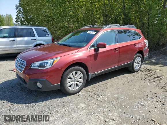 2016 Subaru Outback 2.5i Premium with VIN 4S4BSAEC4G3350098, listed as a Copart auction lot 52647415 with 81,232 mi miles and Salvage Title. Bid and sale history available at carsss.com. Image 1.