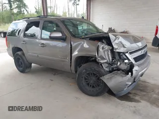 2007 Chevrolet Tahoe LTZ with VIN 1GNFK13047J395270, listed as a IAAI auction lot 42591884 with 189,599 mi miles and . Bid and sale history available at DreamBid. Image 1.