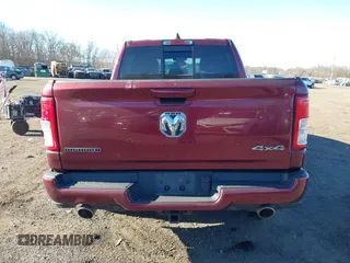 2019 Ram 1500 Big Horn/Lone Star with VIN 1C6SRFFT2KN647936, listed as a IAAI auction lot 41294403 with 123,834 mi miles. Bid and sale history available at carsss.com. Image 16.