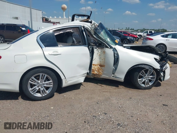 2013 Infiniti G37 Journey with VIN JN1CV6AP7DM722113, listed as a IAAI auction lot 41881379 with 120,075 mi miles and . Bid and sale history available at DreamBid. Image 6.