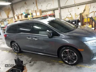 2024 Honda Odyssey Elite with VIN 5FNRL6H97RB031524, listed as a IAAI auction lot 41928350 with 11,681 mi miles. Bid and sale history available at carsss.com. Image 13.