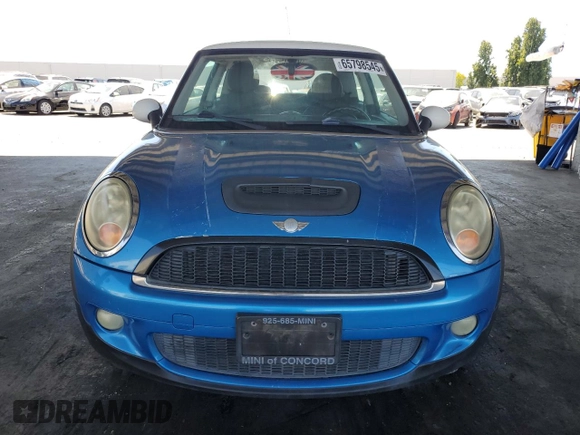 2007 MINI Hardtop S z VIN WMWMF73587TL91078, wystawiony jako Copart lot #65798545 z przebiegiem 118 513 mil mil oraz Czysty tytuł • Clean title. Historia ofert i sprzedaży dostępna na DreamBid. Obrazek 5.