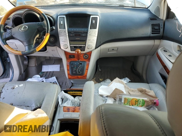 2007 Lexus RX 350 with VIN 2T2HK31U47C018559, listed as a Copart auction lot 48713435 with Not Provided miles and Salvage Title. Bid and sale history available at DreamBid. Image 8.