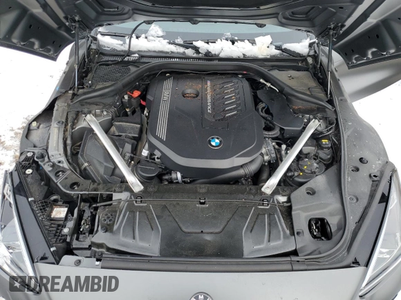 2021 BMW Z4 sDriveM40i с VIN WBAHF9C08MWX37657, выставлен на аукционе Copart как лот 44117355 с пробегом Не указан миль и Списание • Salvage title. История ставок и продаж доступна на DreamBid. Изображение 11.