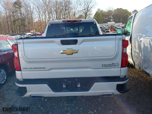 2022 Chevrolet Silverado 1500 LTD High Country with VIN 3GCUYHEL5NG149891, listed as a IAAI auction lot 41256485 with NaN miles. Bid and sale history available at carsss.com. Image 16.