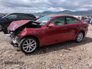 2012 Lexus IS 250 z VIN JTHCF5C27C5059137, wystawiony jako Copart lot #57426615 z przebiegiem Nie podano mil oraz Szkoda całkowita • Salvage title. Historia ofert i sprzedaży dostępna na DreamBid. Obrazek 1.