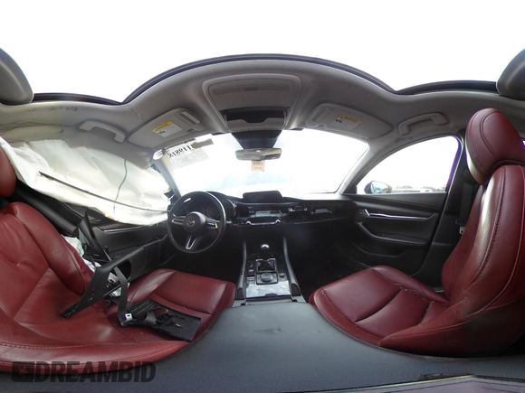 2022 Mazda 3 Carbon Edition z VIN JM1BPACL2N1509492, wystawiony jako IAAI lot #41198183 z przebiegiem Nie podano mil oraz . Historia ofert i sprzedaży dostępna na DreamBid. Obrazek 17.