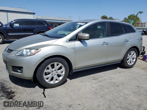 2007 Mazda CX-7 Sport with VIN JM3ER293270145837, listed as a Copart auction lot 52562205 with 145,910 mi miles and Salvage Title. Bid and sale history available at carsss.com. Image 1.