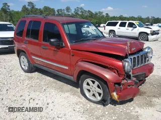 2006 Jeep Liberty Limited with VIN 1J4GK58K76W193789, listed as a Copart auction lot 50452715 with 115,381 mi miles and Salvage title. Bid and sale history available at DreamBid. Image 4.