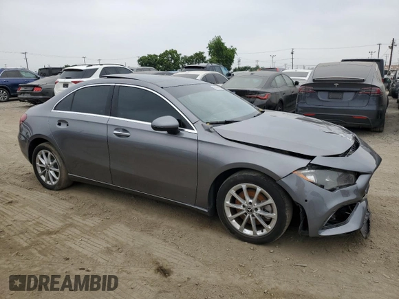 2020 Mercedes-Benz A 220 with VIN WDD3G4EB0LW038524, listed as a Copart auction lot 60935895 with 99,877 mi miles and Salvage title. Bid and sale history available at DreamBid. Image 4.